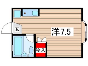 サングリーンおゆみビルの物件間取画像